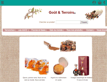 Tablet Screenshot of goutetterroirs.com